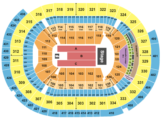 Enterprise Center Journey Seating Chart